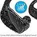 Phaiser BHS-530 Bluetooth Sport Headset with Mic, Wireless Earbuds for Running, Blackout