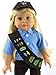 American Fashion World Girl Scouts Brownie Pant Outfit Costume Set for Dolls fits 18 Inch Doll