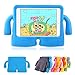 Lioeo iPad Mini Case Kids iPad Mini 4 Case Shock Proof Freestanding Handle Lightweight EVA Foam Protective Cases Covers Apple iPad Mini 4 3 2 1 7.9 inch (Blue)