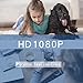 sunnflowfox Hidden Camera, Wireless WiFi Spy Camera 1080P HD Video Recorder Indoor Nanny Cam Auto Night Vision Motion Detection Recording for Home, Office Security