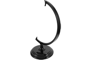 PACKOVE 30cm Rotating Globe Pedestal Stand Replacement Base for Educational Geography Sphere Desktop Home