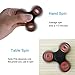 Toplay Fidget Spinner Toy Stress Reducer Ceramic Bearing - Perfect For ADD, ADHD, Anxiety, and Autism Adult Children (Black-red)