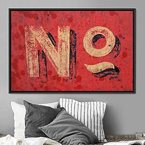 signwin Framed Canvas Wall Art Pressed Quotes 3D...