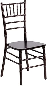 Flash Furniture HERCULES Series Walnut Wood Chiavari Chair