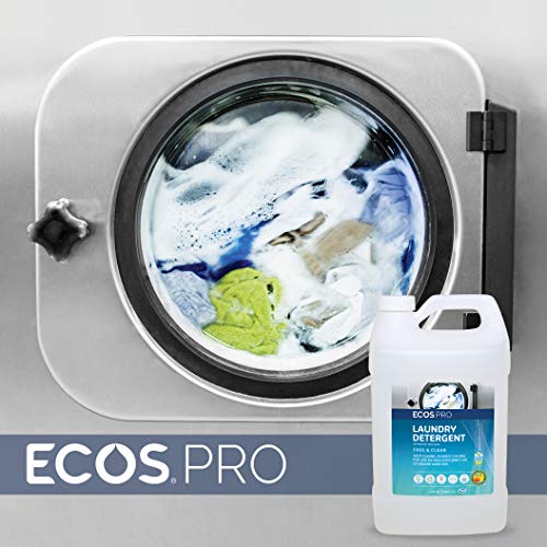 ECOS PRO Liquid Laundry and Microfiber Detergent, Free & Clear, Unscented, Concentrated & Ideal For Commercial… - Image 3