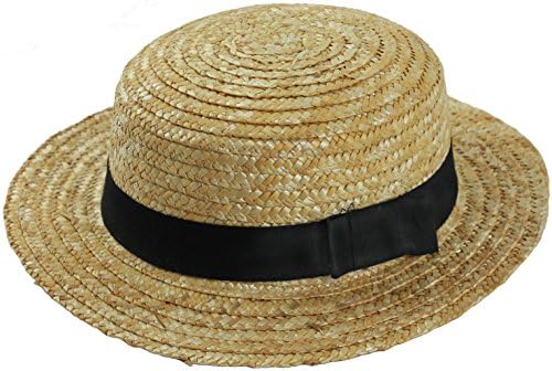 school boater hat