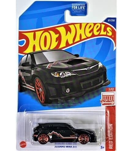 Amazon.com: Hot Wheels Zamac Subaru WRX STI, HW Speed Graphics 2