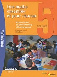 Des  maths ensemble et pour chacun, 5e