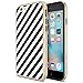 iPhone 6 / iPhone 6s Case, Maxboost [Vibrance Designer Series] Modern Slim Geometric Fit [Angular Rain] Smooth Surface with Gold Frame Excellent Grip Protective PC Cover for iPhone 6/6s