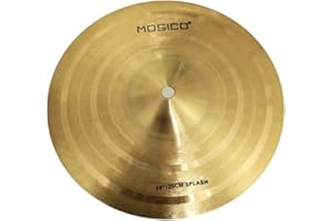 Mosico Cymbal 10 Inch Splash Cymbal Drum Cymbal for Practice (10"Splash)