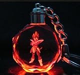 Dragon Ball Dragonball Z Crystal Led Key Chain (Vegeta)
