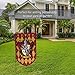 Harry Potter Gryffindor Banner - Gryffindor Flag - Printed on Both Sides - Perfect Conditions for Outside - Amazing Gift for All PotterHeads - Unique HP Collectible Accessories (Gryffindor)