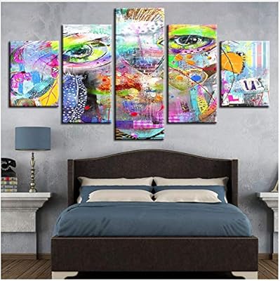 Lqwe Pintura De Lienzo 3d Impresion De La Lona Cuadros Arte De La