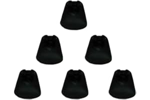 CLEARCHOICE PRODUCTS Widex Compatible Vented Sleeve Hearing Aid Domes Pack of 6 for Lasting Comfort, Small