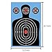 CVLIFE Shooting Targets 16.7x11.3in Silhouette Reactive Paper Targets
