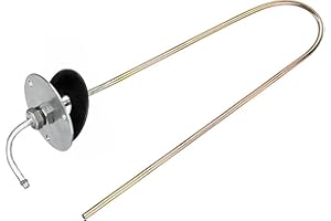 CYDZSW Fuel Tank Pickup Tube Stand Pipe 600mm Long OD5mm for Webasto Eberspacher Heater,Parking Heater Pipe Stands Parts for Car 2 Gallon Boat 6 Gallon Diesel Fuel Tank