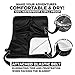 Outdoor Designs USA Waterproof Blanket – Large Warm XL Dry Windproof Rainproof Plush Cold Weather Packable Fleece Throw Cover for Stadium Camping Outside Picnic Yoga Beach Festival Dog Travel (Black)