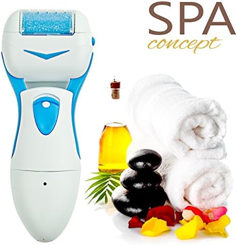 Electronic Pedicure Foot File Rechargeable Callus Remover with an Extra Roller, Dead Skin Eliminator Remove Dry Hard Skin on Your Feet, Peeled Heel, ToesHave Your Foot Care At Home