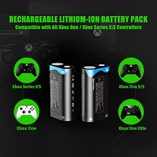 Lithium Rechargeable Xbox One Controller Battery Pack with Charger
