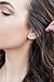 HONEYCAT Tiny Heart Stud Earrings in 18k Rose Gold Plated | Minimalist, Delicate Jewelry (RG)