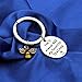 HOLLP Teacher Keyring Gift Teacher Appreciation Teacher Keepsake End of Year Gift (Keychain)