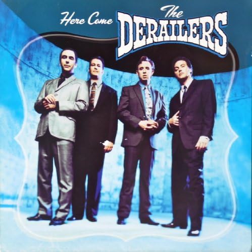 Derailers - Here Come The Derailers - Rare Advertising Poster - 12x12 - Band Shot