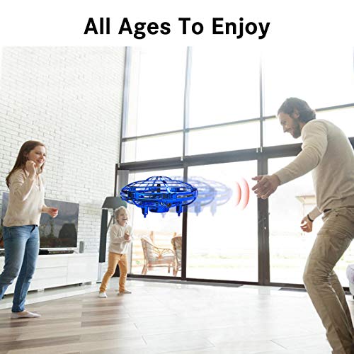 image for Hand Operated Drone with 720° Rotating for Kids, WEW Outdoor Hands Fr