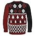 FOCO NCAA Busy Block Ugly Sweater