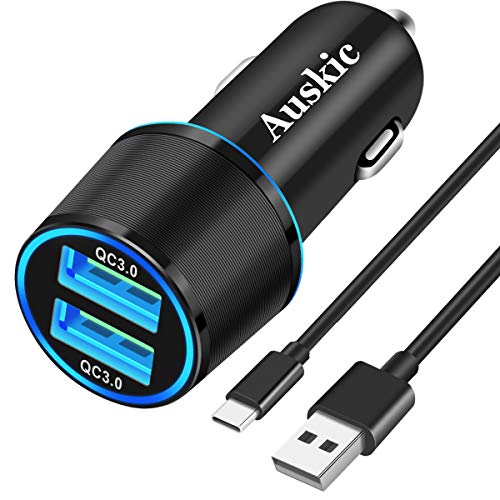 Usb C Fast Car Charger for Samsung Galaxy S20 Plus/ S20/S10  Plus/S10/S10e/S9 Plus/S9/S8+/S8/Note 10 Plus/10/9/