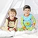 SkipHop Zoo Little Kid and Toddler Pajama Set, Marshall Monkey, 4T