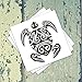 Metallic Gold Jewelry Temporary Tattoos (3-Pack) - Tribal Turtle by Fashiontats