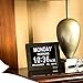 SVINZ 8’’ Extra Large Digital Calendar Day Clock for Elderly, 3 Alarms Dementia Clock for Impaired Vision, Memory Loss Clock with 2 Auto Dimming Option, Wood Grain