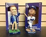 Vin Scully and Fernando Valenzuela 2015 Los Angeles Dodgers STADIUM PROMO Bobblehead SGA
