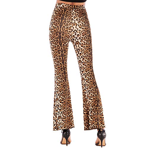 51wAlpXkMHL ODOKEI Pantalones con Estampado De Serpientes Leopard De Campana Bohemios Pantalones con Estampado De Serpientes Leopard… ODOKEI Pantalones con Estampado De Serpientes Leopard De Campana Bohemios Pantalones con Estampado De Serpientes Leopard… - Imagen 3