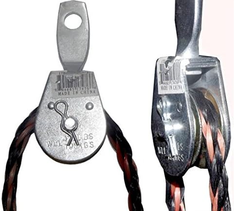 W.B. Industrial Hardware Zinc Plated Swivel Pulley (2)