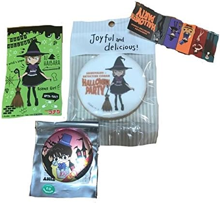 Amazon 名探偵コナン 渋谷109限定 ステッカー 缶バッジ アイシングクッキー 灰原哀 江戸川コナン アニメ 萌えグッズ 通販