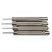 TOOGOO(R) Generic Pin Punch Set of 10 for Watch Band Link Pin Remover Repair Tools 0.6mm 0.7mm 0.8mm 0.9mm