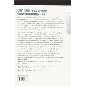 COMO SI MASTICARAS PIEDRAS:SOBREVIVIENDO AL PASADO EN BOSNI
