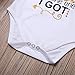Gaono Newborn Baby Auntie Letter Print Short Sleeve Romper Infant Summer Clothing (Ain't no Auntie Like The one i got, 3-6 Months)