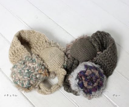 Amazon チアー Cheer ニット耳あてヘアーバンド 150891 グレー 耳