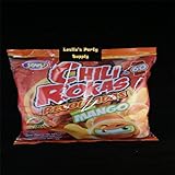 Jovy Chili Rokas, Mango Flavor Sour Hard Candies with Chili (Pack of 65)
