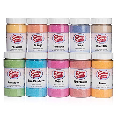 Cotton Candy Express Sugar, 11 oz. Jars (10-Count)