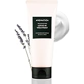 AROMATICA Replenishing Leave-in Conditioner Lavender & Patchouli, Perfect for Blow Out & Heat Protectant & Damaged hair for curly hair products - Silicone-Free, No-Wash Hair Treatment (5.0fl oz)