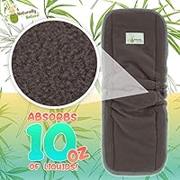 naturally nature charcoal bamboo inserts