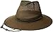 Henschel Hats Aussie Mesh Breezer - Packable Mesh Sun Hat - Crushable Hat for Men & Women Sun Protection - Ideal for Hiking, Fishing & Camping (Distressed Gold, Large)
