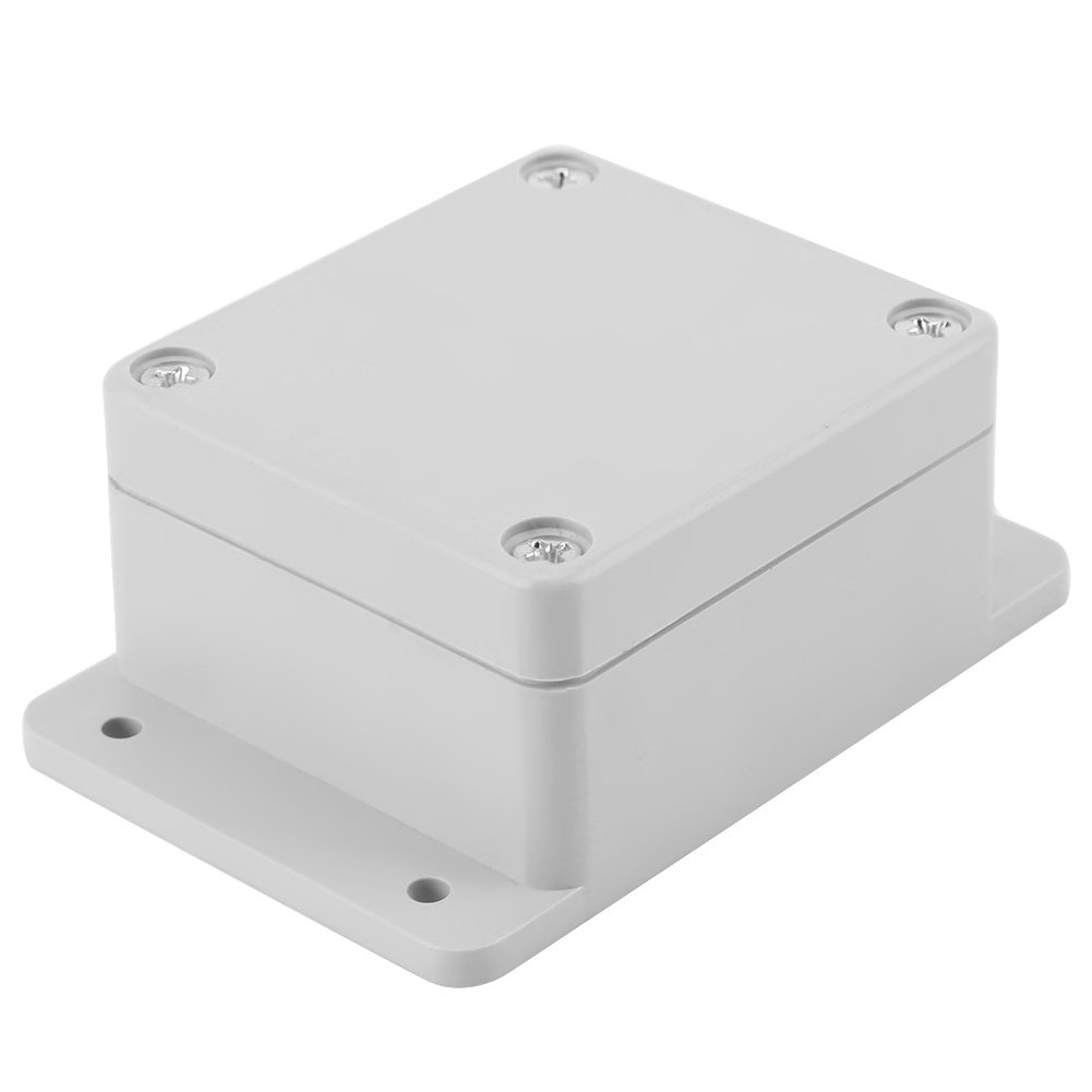 Akozon Junction Box Water-resistant IP65 ABS Electrical Project Box Enclosure Instrument Case Indoor and Outdoor Electrical Box(89 * 59 * 35mm)