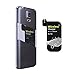 DLAND Qi Charging Receiver 0.5mm Ultra-Thin Qi Standard Wireless Charging Receiver Module Compatible with S5 i9600 Black
