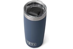 YETI Rambler 10 oz Tumbler, Stainless Steel, Vacuum Insulated with MagSlider Lid, Navy