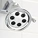 Speakman S-2254 Retro 3-Setting Shower Head for Stylish Bathroom Décor, 2.5 GPM, Polished Chrome