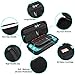 Switch Carrying Case for Nintendo Switch Lite with 20 Games Cartridges Hard Shell Portable Travel Carry Case Pouch for Switch Lite Console Pro Controller & Accessories (Black)thumb 2